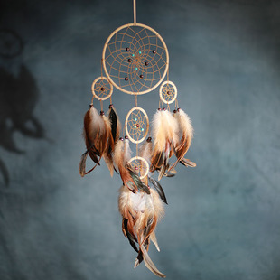 Dream catcher room decoration wind chimes hanging ornament Bohemian furniture door and window decoration birthday graduation gift