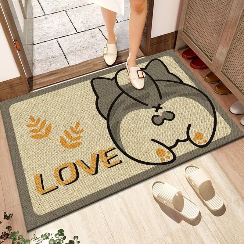 린넨 흡수성 바닥 매트 25