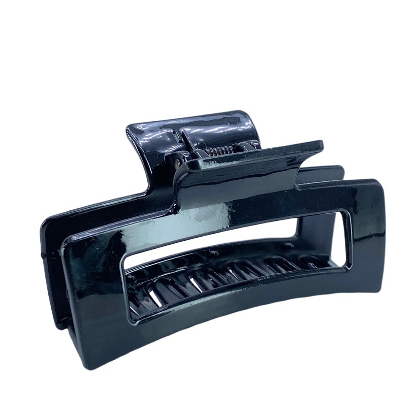 Estilo coreano 2022 primavera nuevo gran cuadrado agarre simple geométrico tiburón clip espalda Cabeza pelo agarre pelo accesorios al por mayor