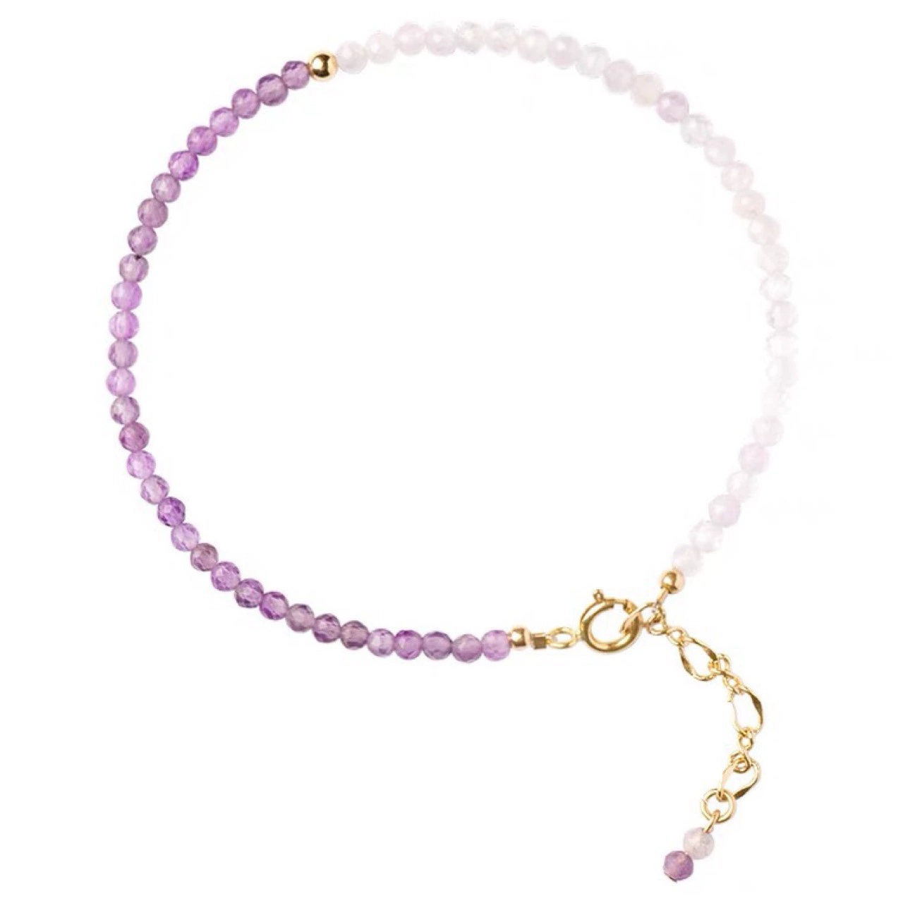 Органический лавандовый ретро кристал bracelets?