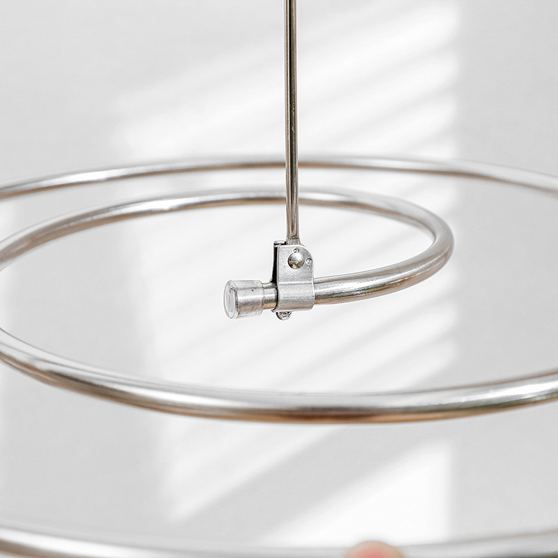 10mm 원형 스테인리스 스틸 접이식 [정사이즈]