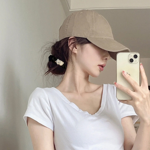 2025 Year Pork Intestine Summer Japanese Style Hair Ties Rubber Bands Women's Hair Tie Simple Hair Accessory