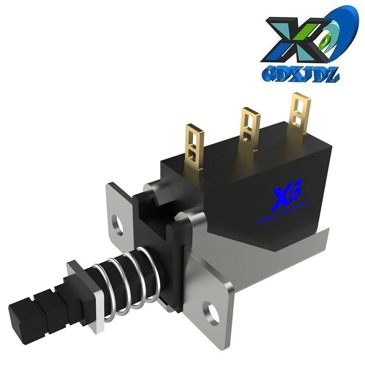 电器大电流自锁开关8A125V 自锁开关大电流5A 250V 按键电源开关