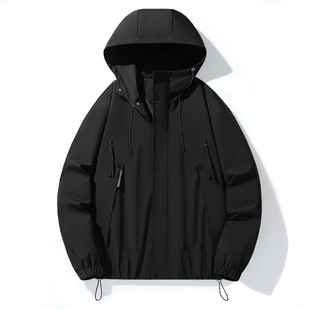 2025 Spring and Autumn New Style Jacket for Men and Women Cross-border for Lovers Outdoor Stormtrooper Windproof Waterproof Coat