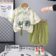 Boys' Hanfu suit Summer Clothing Children's New Chinese Summer Ethnic Clothing Baby One-year-old Dress Children's National Style Thin Dress