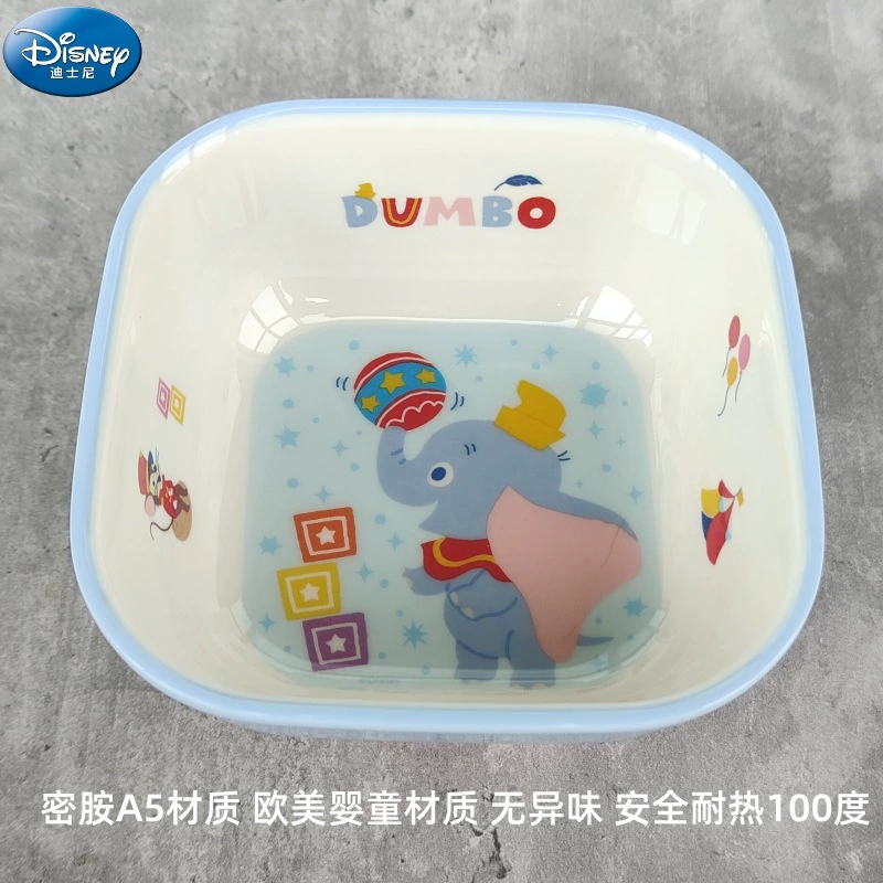 Disney, tableware for feeding, cartoon children's shatterproof dinner plate for food
