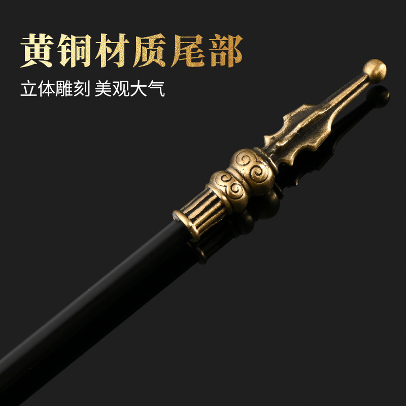 Changge No. 2 家庭用装飾品ギフトダマスカス鋼パターン古代冷兵器モデル 39 センチメートル刃なし|undefined