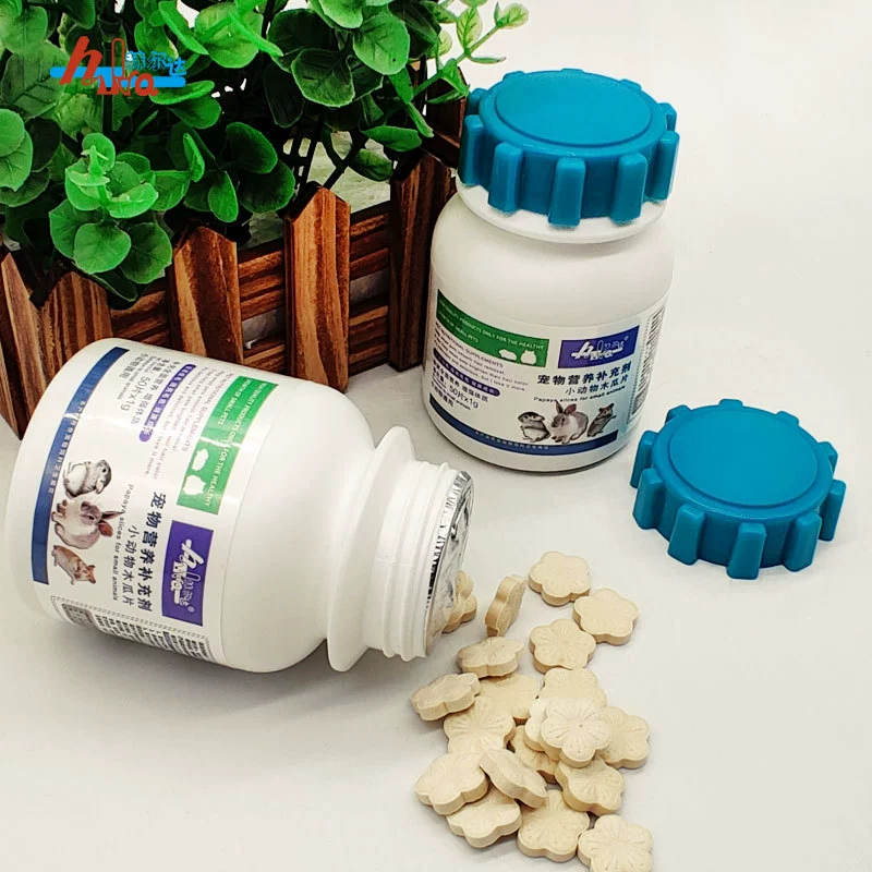 Helda Пробиотические таблетки кальция // Таблетки с папайей Кролик Тоторо Голландская свинья Кальций для регулирования кишечных волос 100