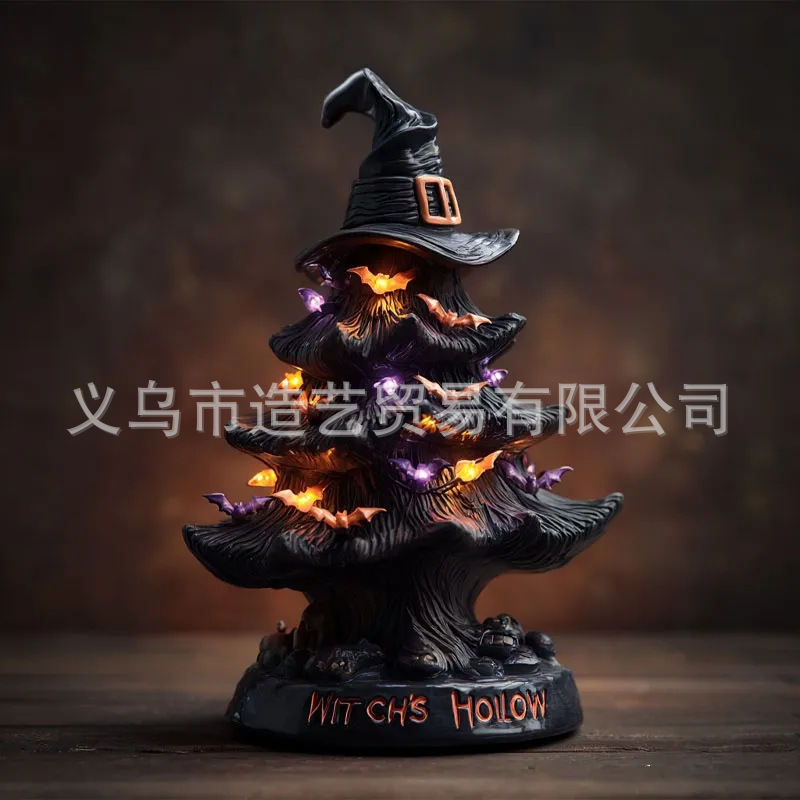 Enchanted Halloween Light-Up Tree Collection – Spooky Table|undefined