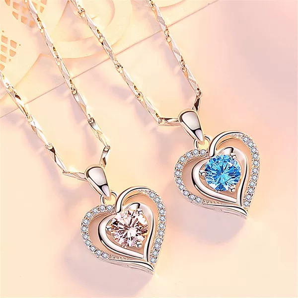 K-Style of Romance, Sweet Confession Pendant for Women, Meeting Heart-Warming Heart Pendant, Creative Gift 520 for Girlfriend