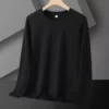 Pure black long sleeve