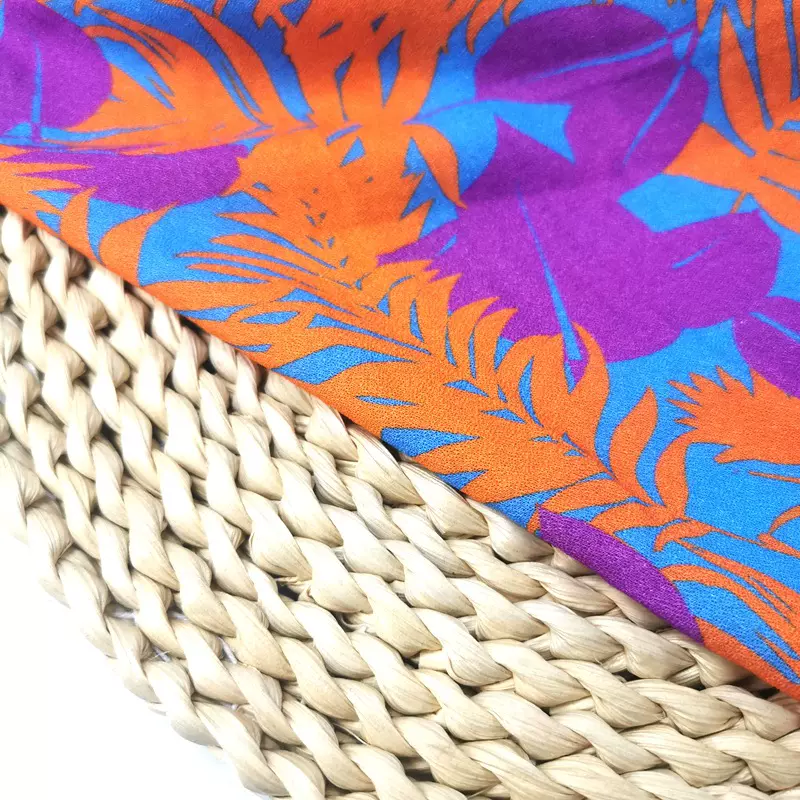 现货 人棉弹力乱麻60*60支粘胶 透气吸湿面料女装衣裙等用料