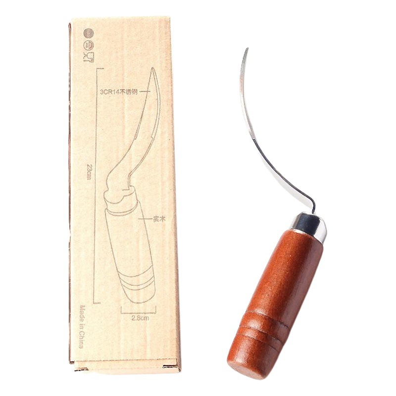 Selección estricta gadget de cocina abridor de acero inoxidable viejo cuchillo de carne de coco raspador de coco cuchillo de coco