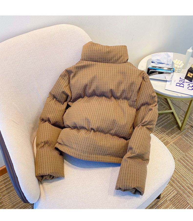 Damenbekleidung Winter Warme Jacke Baumwollmantel Verdickter Baumwollmantel High-End-Casual-Baumwolljacke Kleine Person Lockerer Mantel_voghion.com