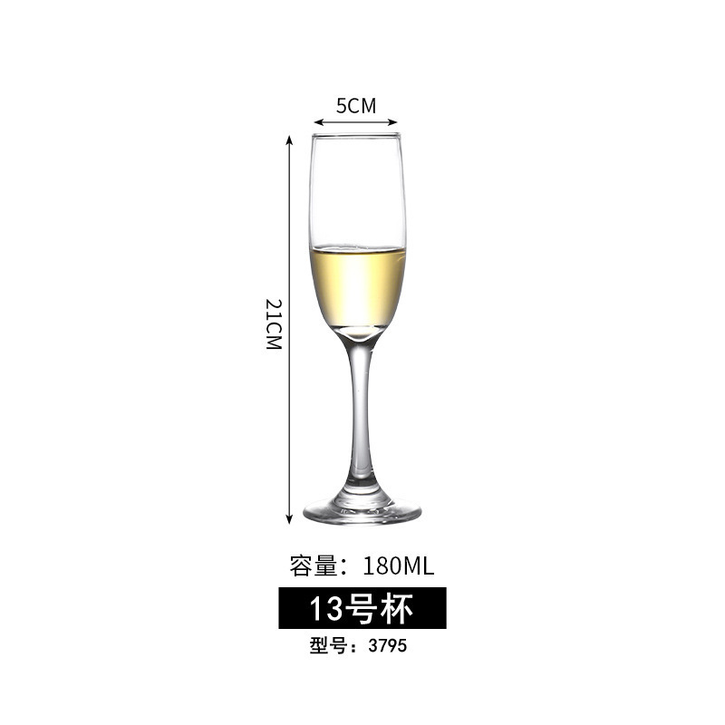 Taza de vino tinto conjunto de tazas de vidrio de pie alto dos tazas de vino blanco domésticas tazas de vino extranjeras de tamaño europeo decanter