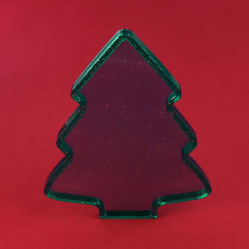 Diyクリスタルドリップ金型樹脂クリスマストレースナック皿フルーツ皿お菓子皿樹脂シリコン金型|undefined