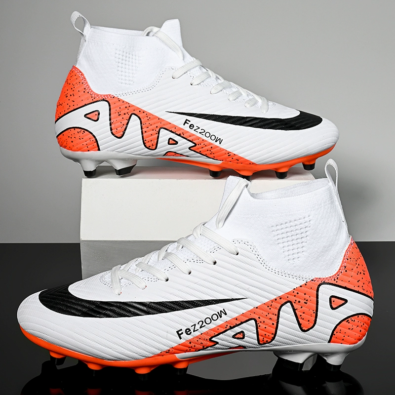 Высокие детские ботинки для мальчиков, спортивная обувь, с шипами