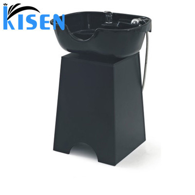 發廊洗頭床發廊理發店立式沖水盆沖水池沖水盆立式立柱底座陶瓷盆