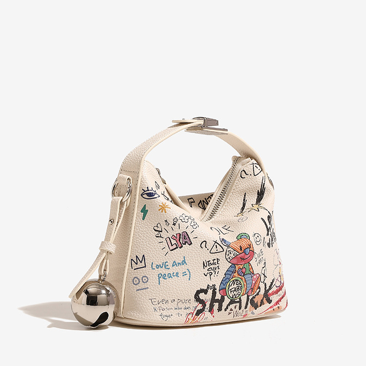 bear bag new fashion versatile cute handbag shoulder messenger bag_voghion.com