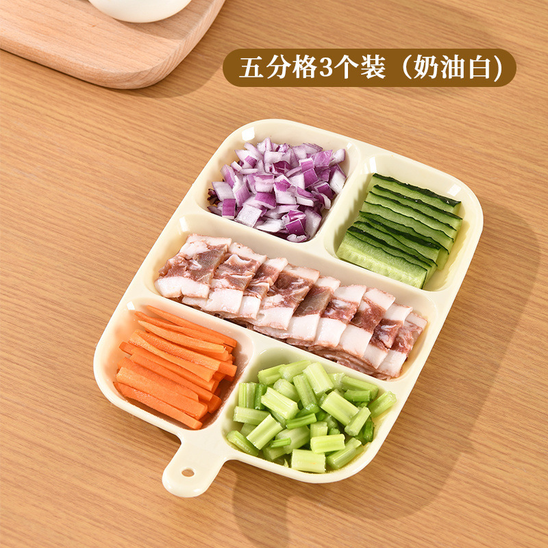 Yansheng 野菜プレート 生姜とニンニクのおかず ディップソース キッチン用調味料プレート 調味料プレート|undefined