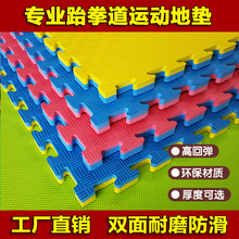 EVA泡沫地垫跆拳道垫子舞蹈练功教室游乐场1米x1米加厚训练武术垫