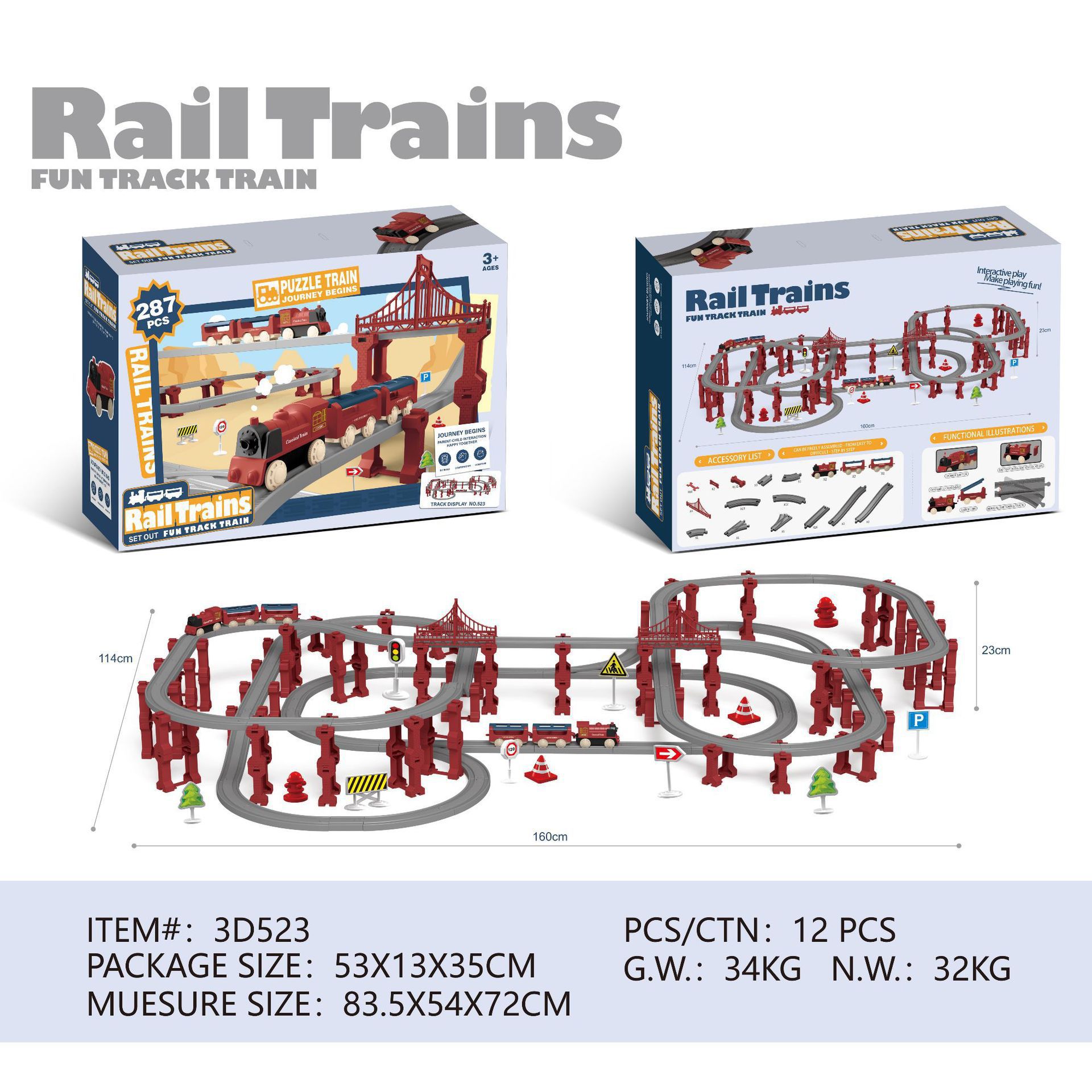 Trenes eléctricos transfronterizos infantiles DIY ensamblaje vagón de ferrocarril juguetes ferroviarios eléctricos de alta velocidad modelo de vagón de ferrocarril conjunto