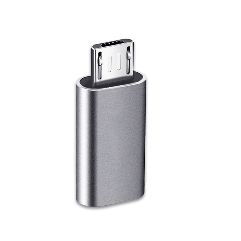 万中瑞type-c母転マイクロオス携帯電話安卓アダプタメーカー直販アルミ合金変換ヘッド|undefined