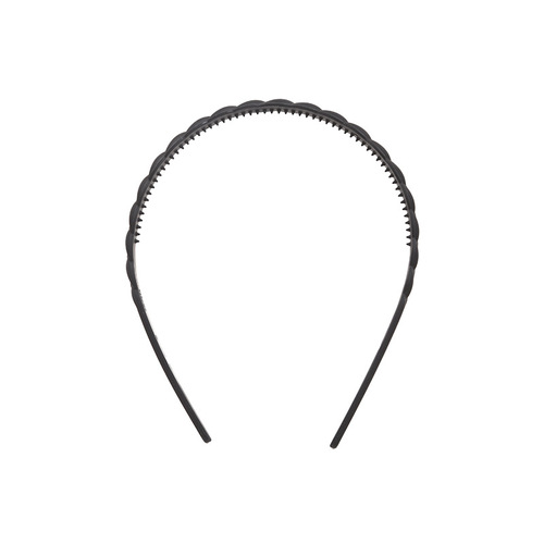 Black hair tie for women, summer face-saving anti-slip hair press, simple headband, hair tie for split ends, wide edge hair bun hair accessory