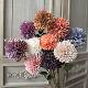 Simulation of small ball flower dandelion table tennis chrysanthemum DIY manual flower arrangement home decoration photography props cross-border foreign trade