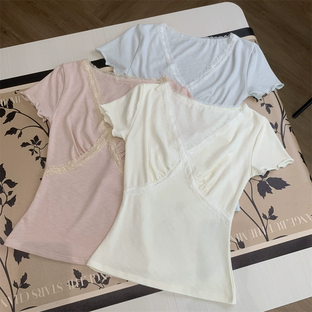 Футболка с короткими рукавами Pure Desire Cross Lace