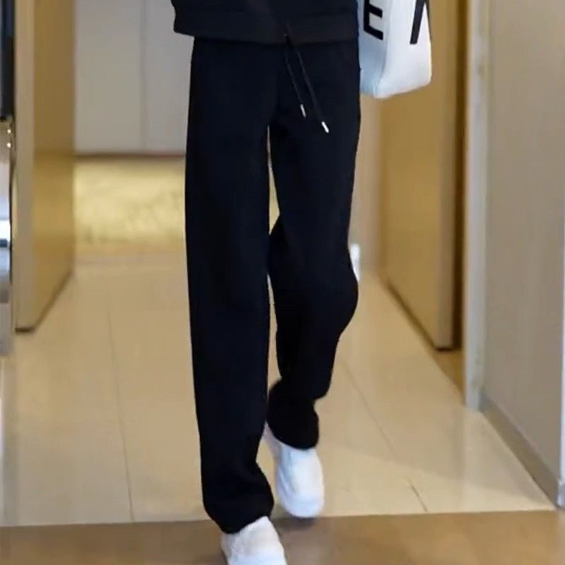 运动套装套装秋季宽松新款显瘦韩版时尚减龄卫衣休闲跑步两件套|undefined