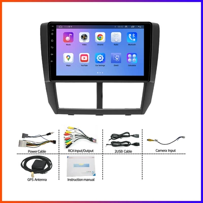 Subaru Outback/Legacy Dedicated Android Large-Screen Navigation System with Carplay All-In-One Device for Vehicle-Specific Navigation (DVD Navigation) - subaru-08-12-forester