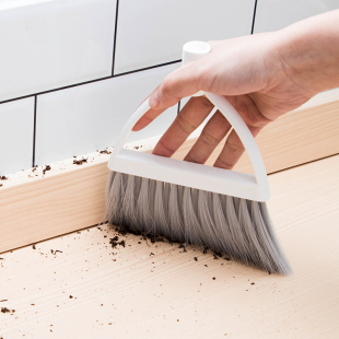 Mini Broom Dustpan suit Household Broom Combination Household Cleaning Desktop Windowsill Japanese-style Gap Brushing