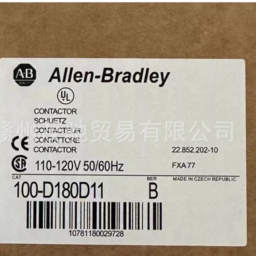 Новый контактор AB 100-D180EA11 220V 100-D180d11 110V