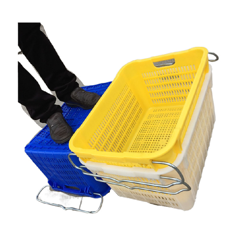 厂家现货塑料周转筐 鞋厂制衣厂用漏水箩筐 加厚耐用胶框 胶箱