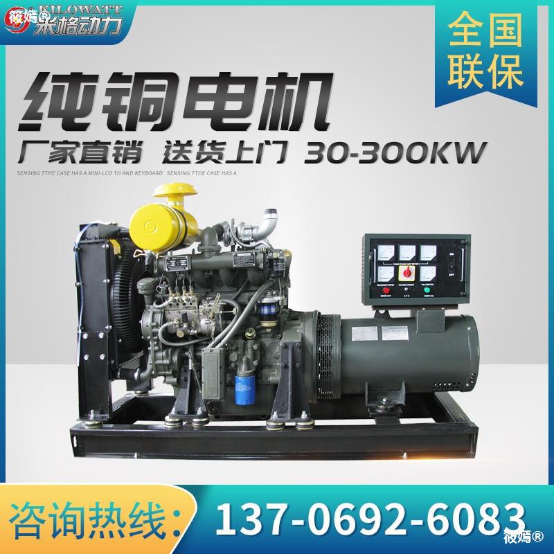 Weifang Diesel generator sets 30/50/75/100/150/200/250/300KW KW 380V Three-phase