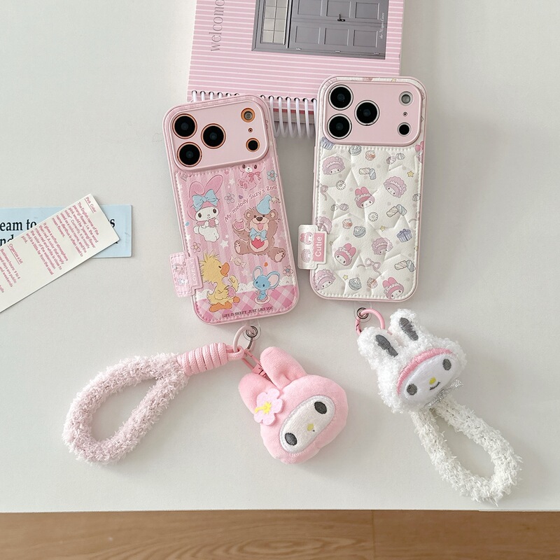 Cute Leather Star Melody Suitable for Apple 17Promax Mobile Phone Case 14P Protective Cover 16Pro/15/13 Cute Leather Star Melody Suitable for Apple 17Promax Mobile Phone Case 14P Protective Cover 16Pro/15/13