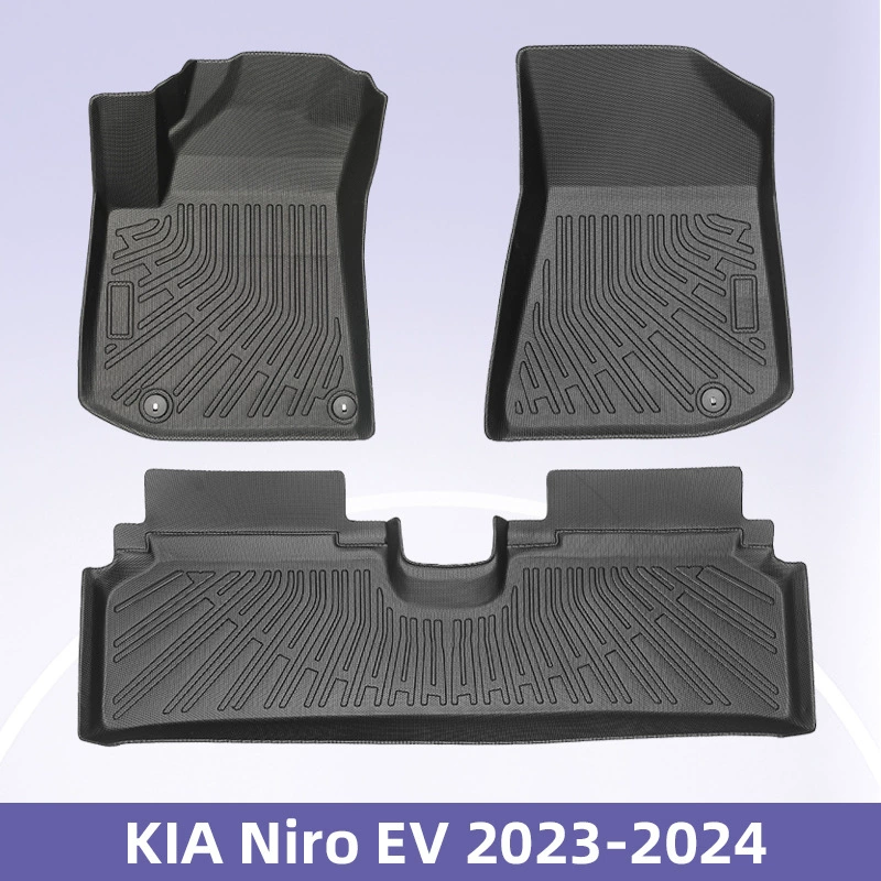 Для 23-24 моделей Kia Niro Hybrid 3D всепогодный материал TPE коврики багажник коврики