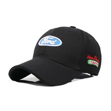 新款歐美刺綉FORD棒球帽外貿汽車標志鴨舌帽子4S店團體工作帽子