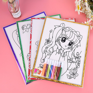 ��̖ˮ�ʮ� ��ͯdiy�����Tɫ��ĭˮ�ʉT�f����ۮ����@�[�ؔ�؛Դ