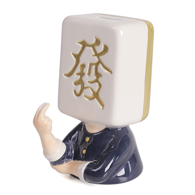 Botella de dinero rica decoración de la casa significa buena decoración de la sala de estar bar creativo regalo de apertura lata de cambio