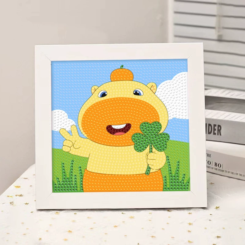 Набор для алмазной вышивки (Sanrio) Пикачу в раме, 17×17 см, комплект для полного стежка DIY