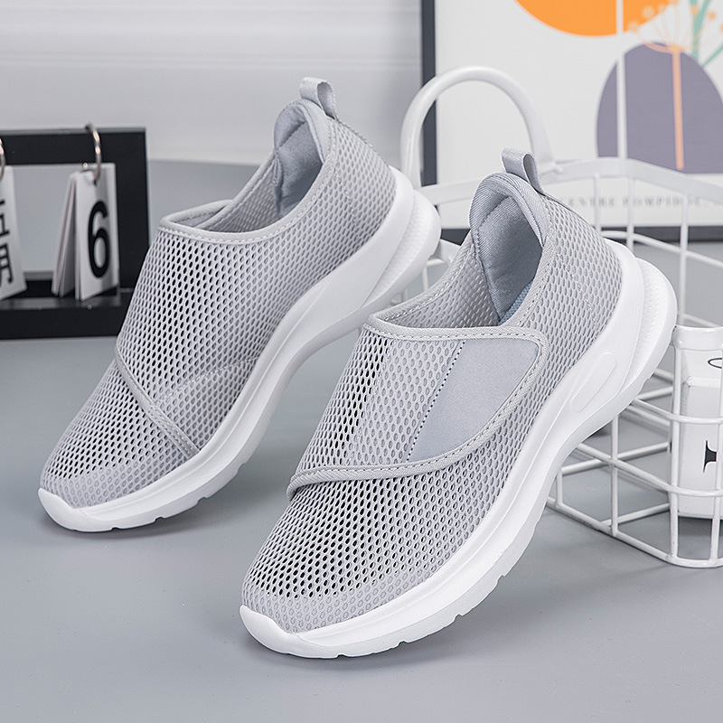 Primavera y verano relajados zapatos de caminata casuales de mediana edad ligeros y transpirables zapatos de pareja zapatos de mamá image 12
