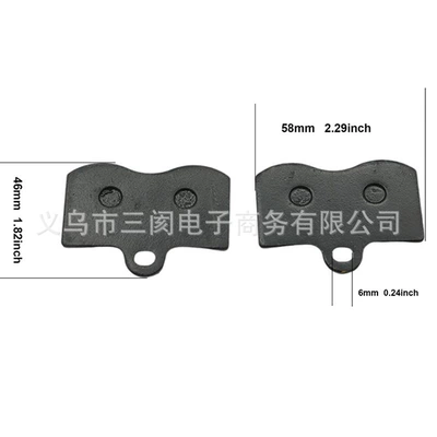 Pads Friction Pads, Tormoz supportları
