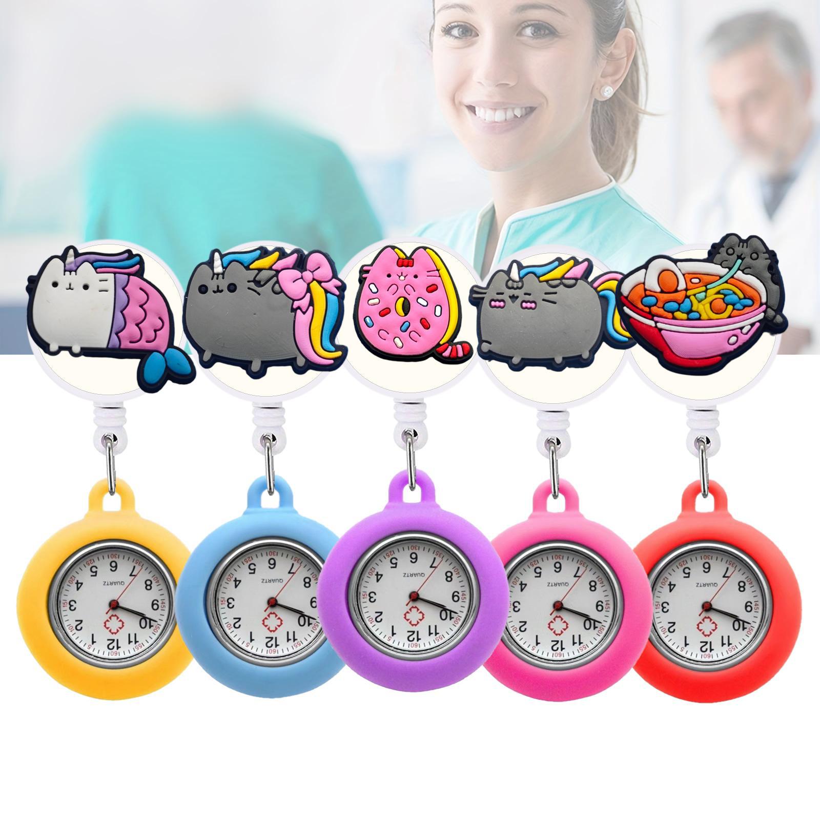 Amazon Kitten Series 2 Series Wall Watch Patch Dunhuang Cartoon Cute Silicone Stretchable Student Examination