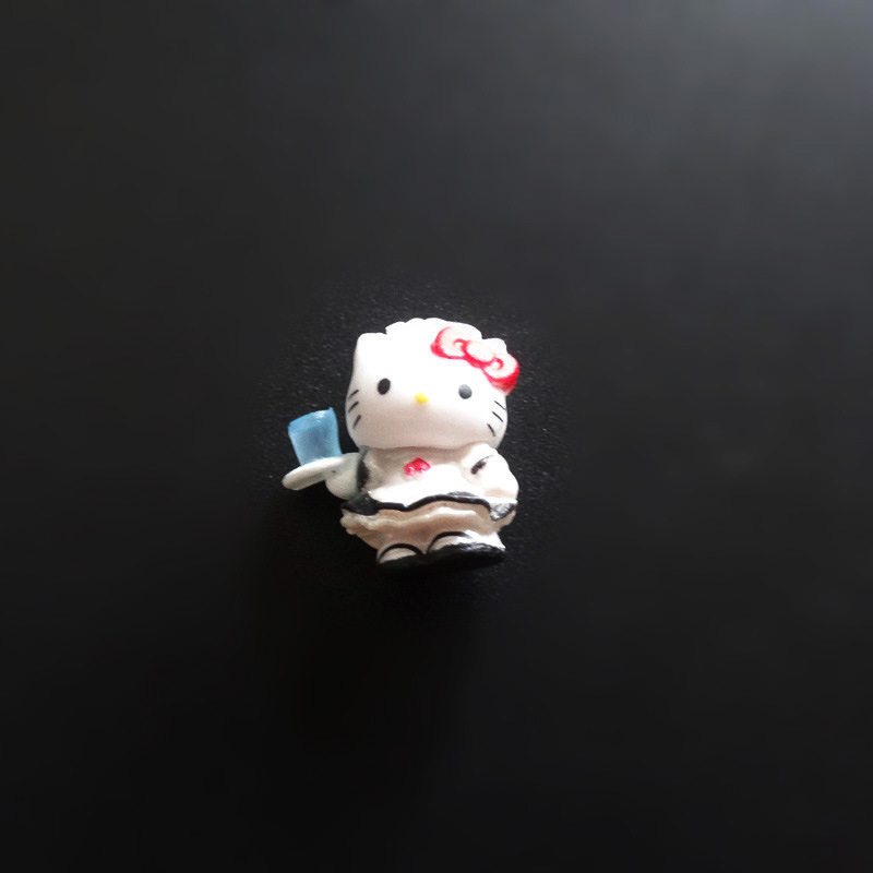 外贸散货 迷你版小号KT猫hello kitty 天使恶魔公仔摆件 diy配件|undefined
