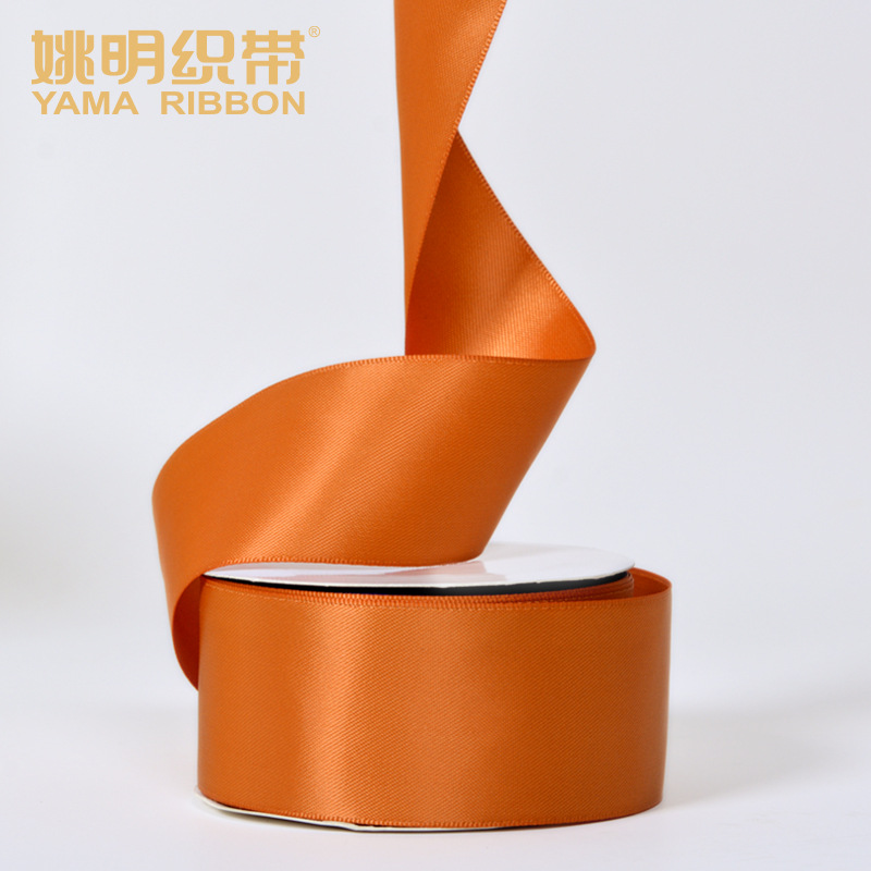 Cinta de satén de doble cara de 4 cm para decoración de globos de boda y festivales, accesorios de embalaje coloridos DIY, accesorios para el cabello, embalaje de regalo.