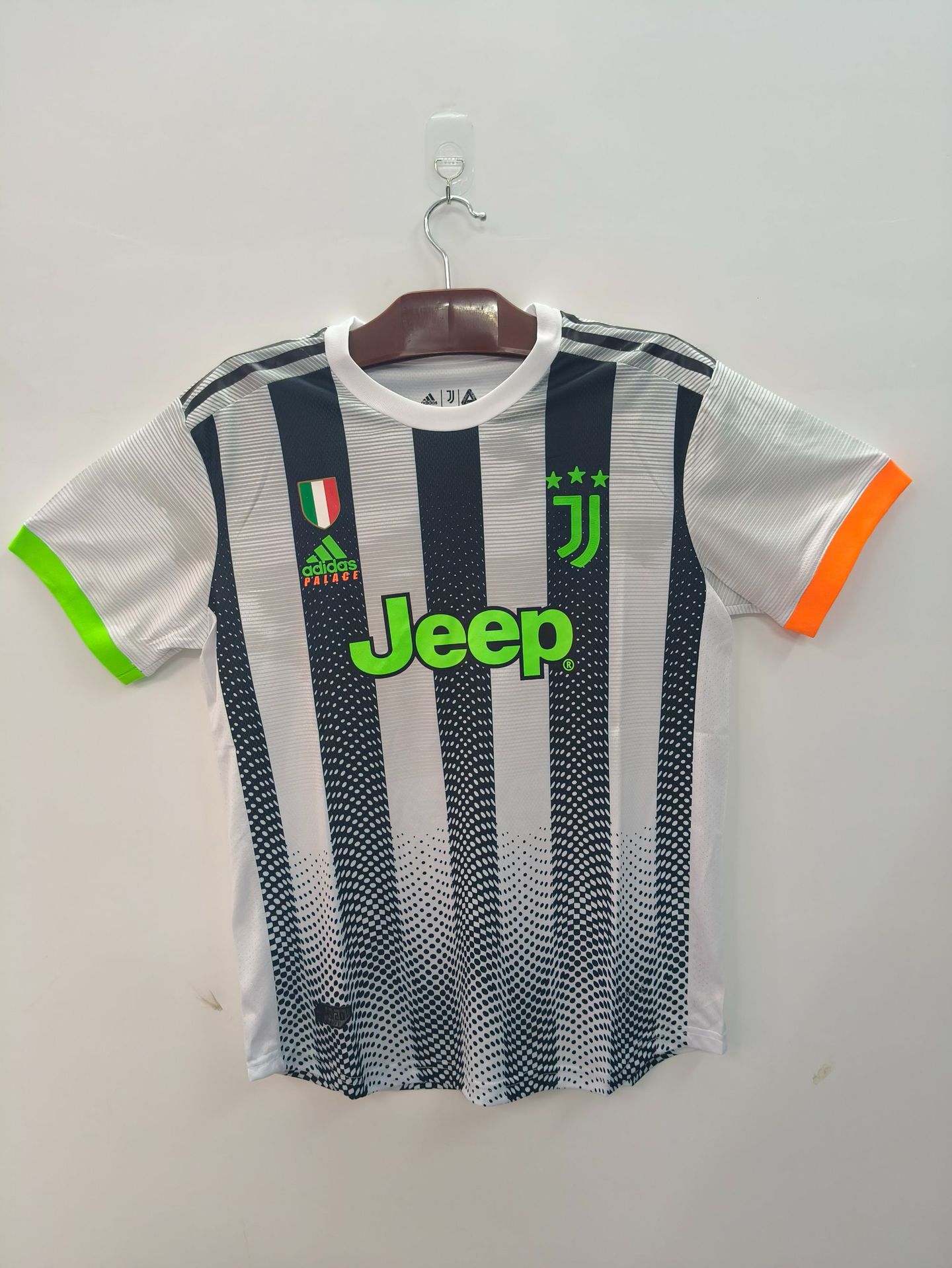 Moda de comercio exterior impresión 3D 19-20 Juventus edición especial deportes deportes malla suelta transpirable manga corta cuello redondo camiseta