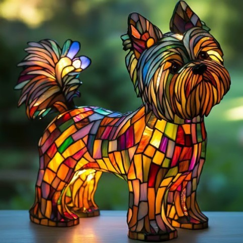 跨境Cat Lamp-Dachshund Lamp-Bigfoot Lamp树脂雕像LED灯摆件|undefined