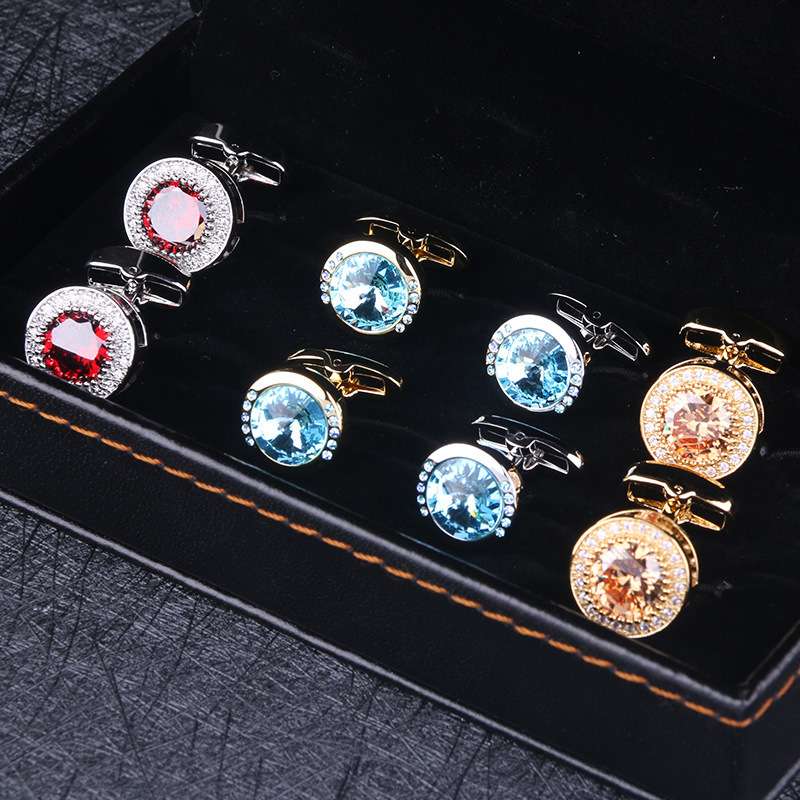 Four-piece Light Luxury Series Men's French Cufflinks Cufflinks CUFFLINKS Shirt Cufflinks New Products